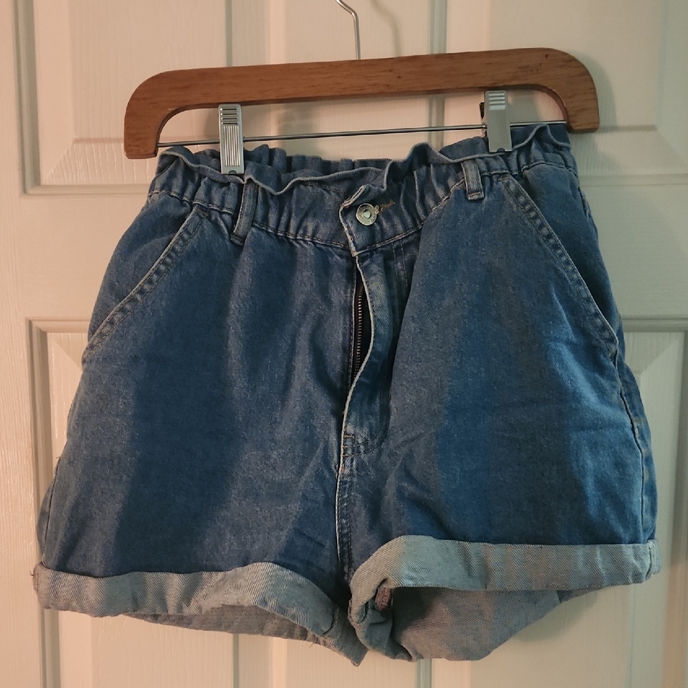Blue Denim Women's Shorts